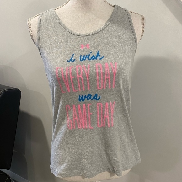 Under Armour Other - {Under Armour} heat gear girls tank top